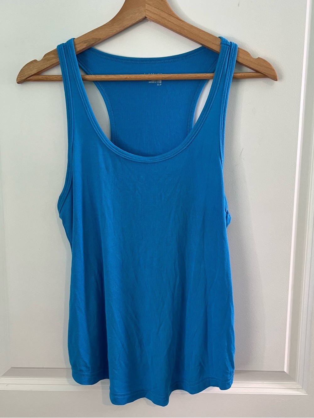 OFFLINE By Aerie Move-It Rib Tank Top Size Small Blue
